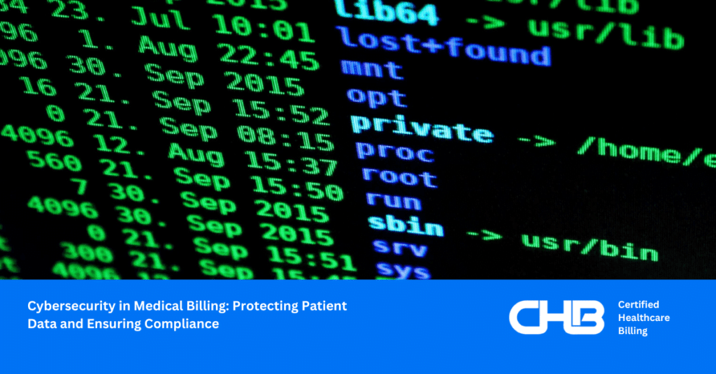 cybersecurity in medical billing