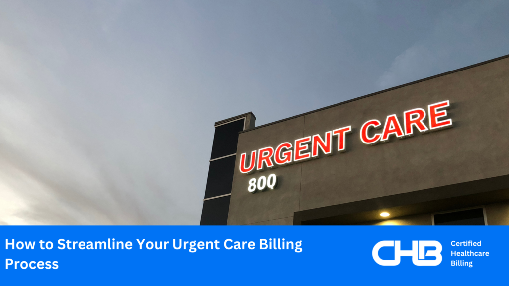 Urgent Care Billing Codes