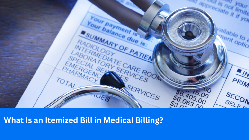 What Is an Itemized Bill in Medical Billing?