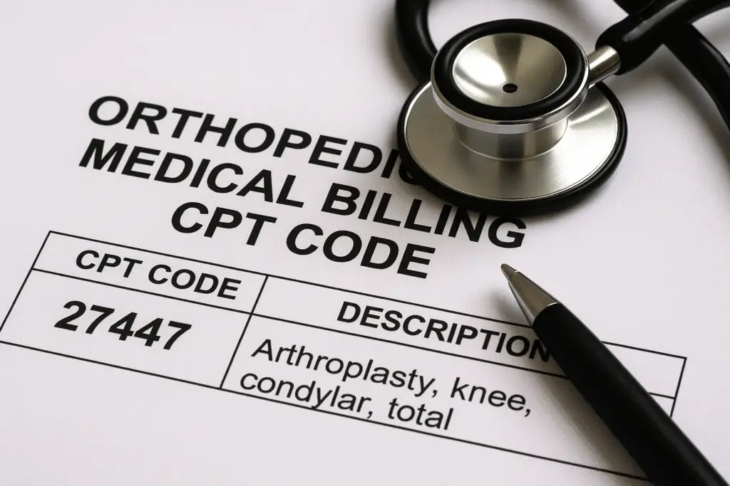 Cheat Sheet for Orthopedic Billing